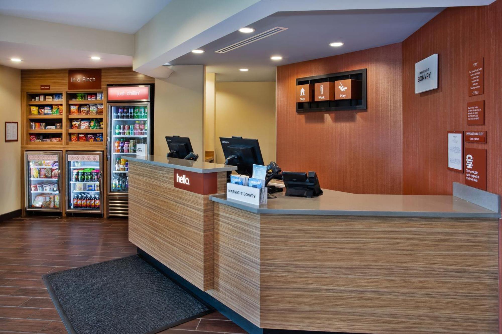 Towneplace Suites By Marriott Detroit Belleville Exterior photo